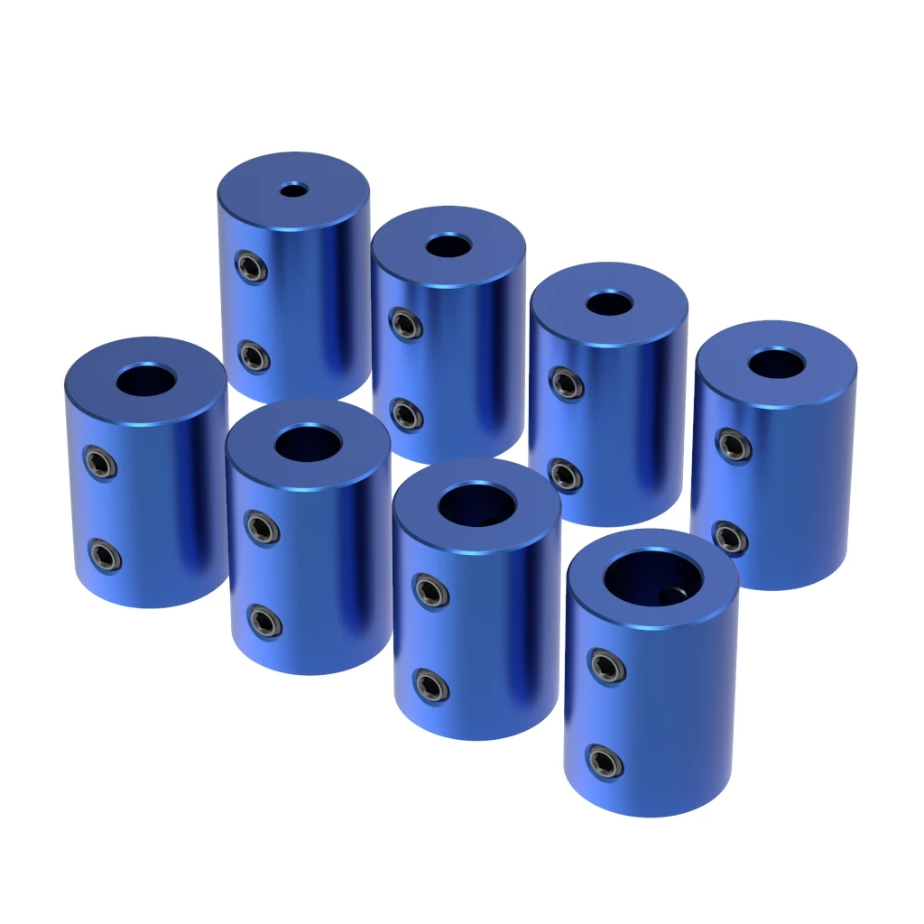 GKTOOLS D18L25 Aluminum Alloy Couplings Bore 3/4/5/6/6.35/8/10mm Black Flexible Shaft Coupler 3D Printers Stepper Motor Parts