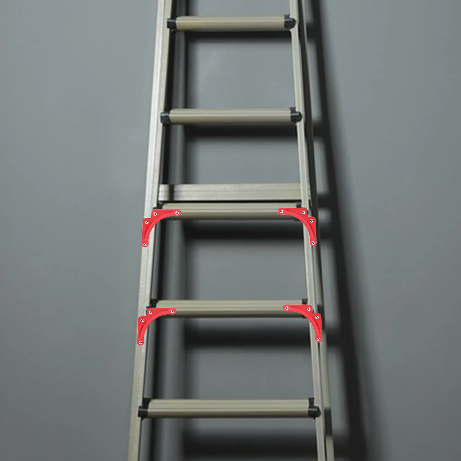 

10Pcs Extension Ladder Reinforcement Sheets Triangular Corner Brackets Stable Ladder Accessories Protective Fixing Parts