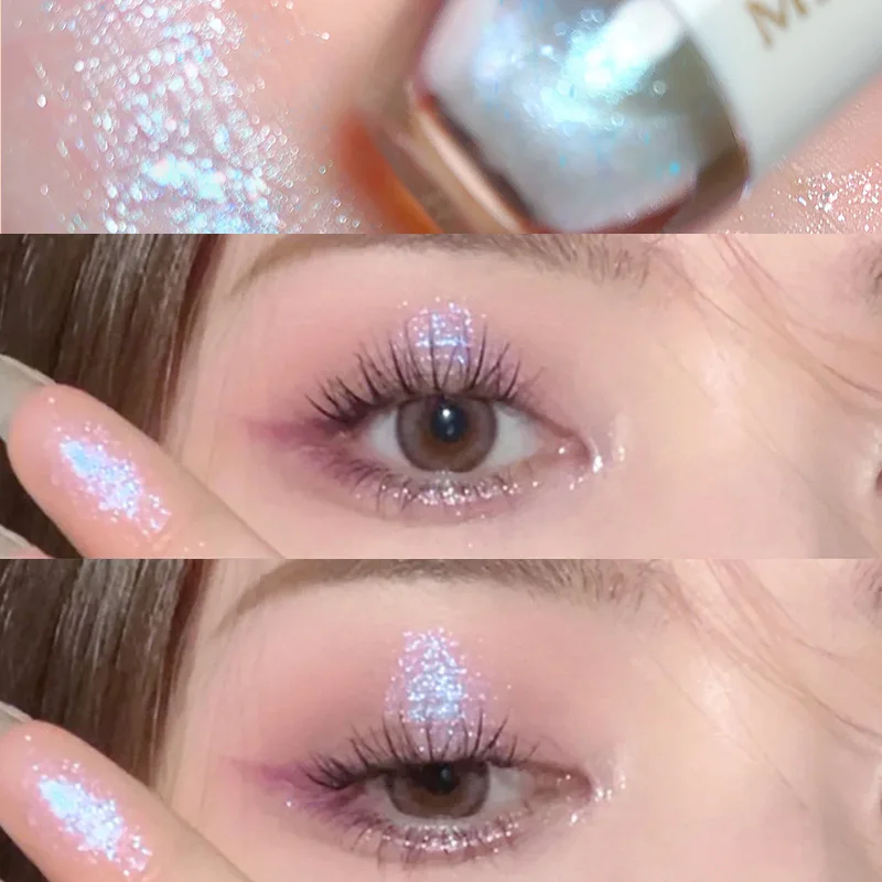 MEILUNI Ombretto liquido stellato Liquido lucido Glitter Paillettes Popping Ins A Tear