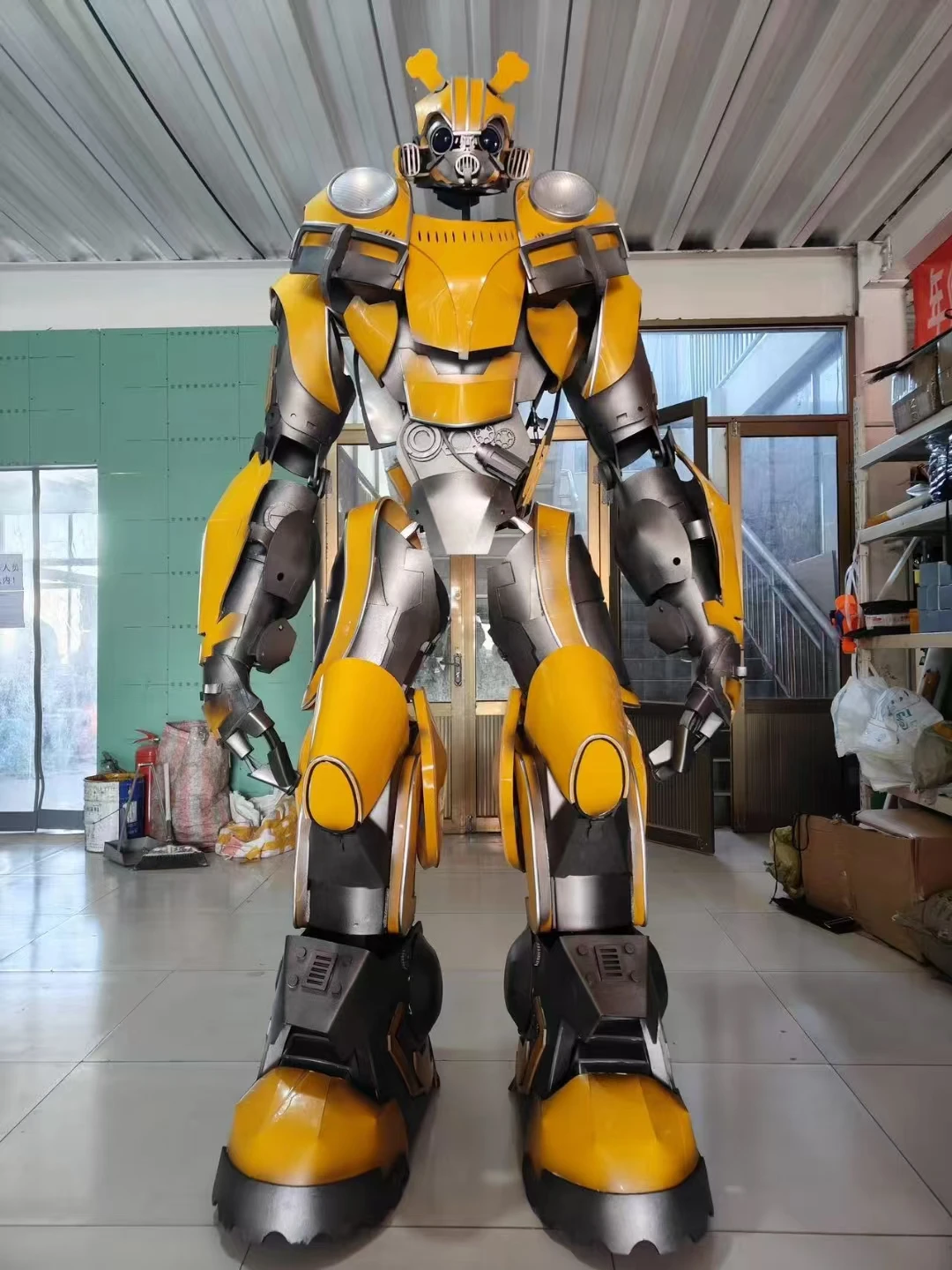 Variable Humanoid 1:1 Human Size Easy To Wear Movie Role-Playing Re Dino Adult Robot Clothing Wearable Robot Role-Playing Props