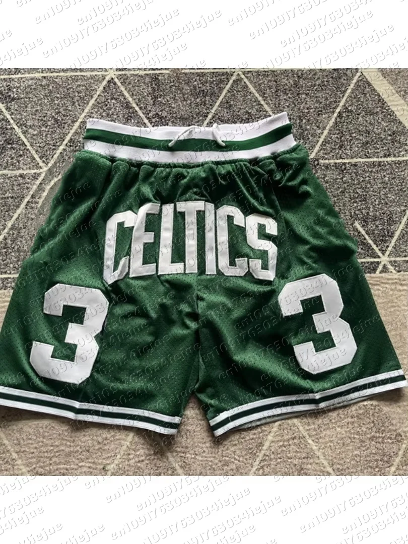 Basketball-Sportshorts im amerikanischen Stil, lockere, atmungsaktive Mesh-Shorts mit Stickerei für Herren und Kinder, lässige Streetwear-Laufhose – Detail 4