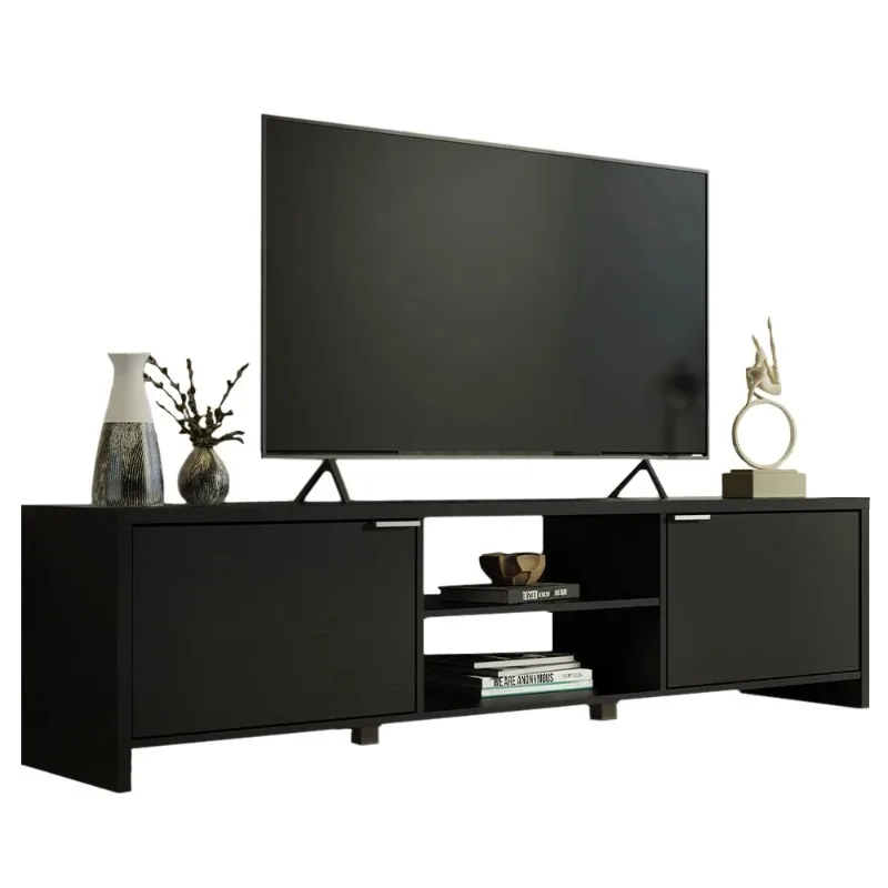 Madesa TV Stand Large Media Console with Cable Management for 65, 75 Inch Media Storage Gaming Living Room Entertainment