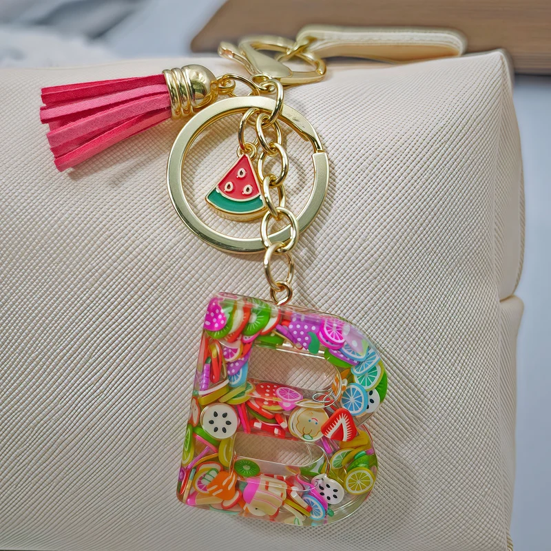 Kreativer 26-Buchstaben-Anhäng – Resin Art Alphabet Bewertung und Preis