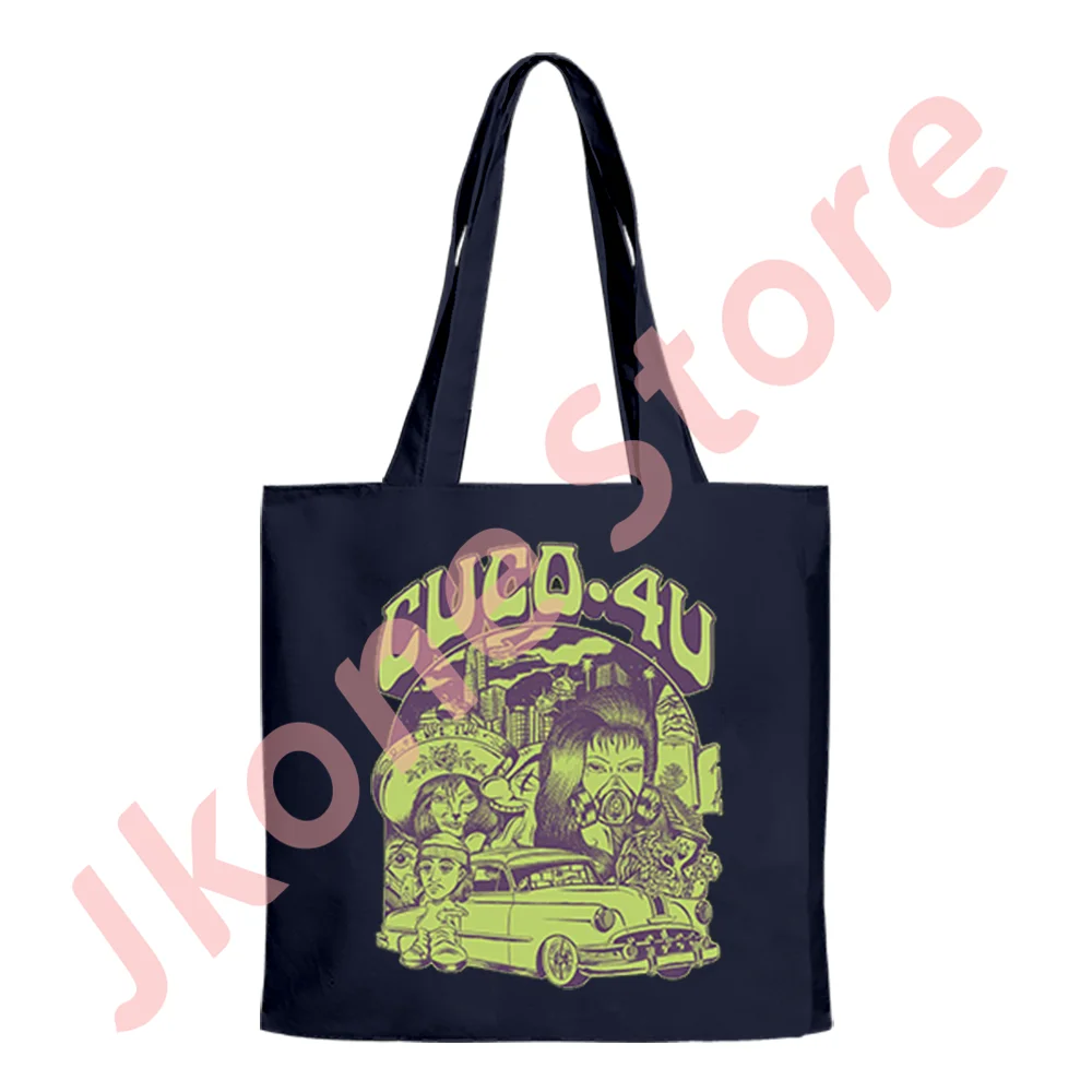 Cuco 4u Tour Merch Tote neue Logo Umhängetaschen Sommer Frauen Männer Mode lässig Streetwear Tasche