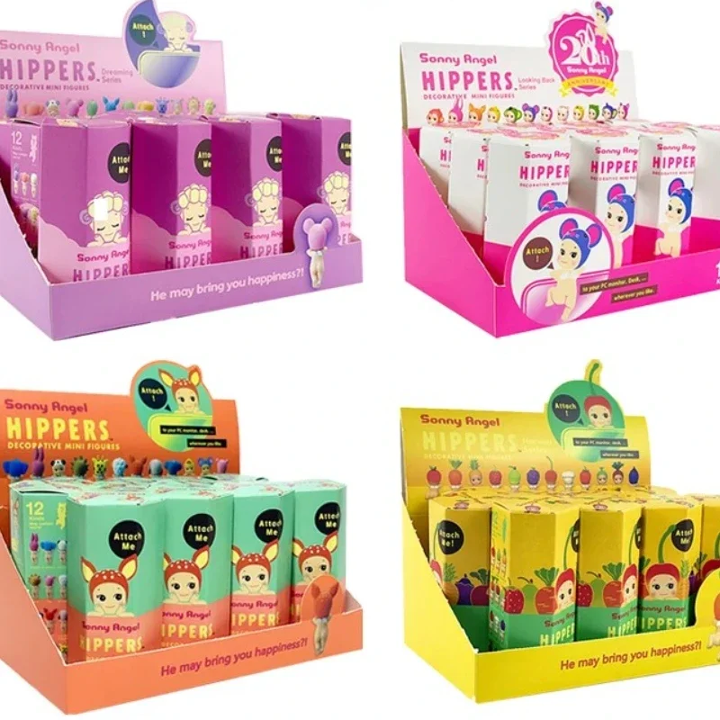 

12 шт., слепая коробка, серия «Урожай ангелов», фрукты и Они Они фигурки аниме, украшения, фанаты Poppen, детский подарок, случайный подарок