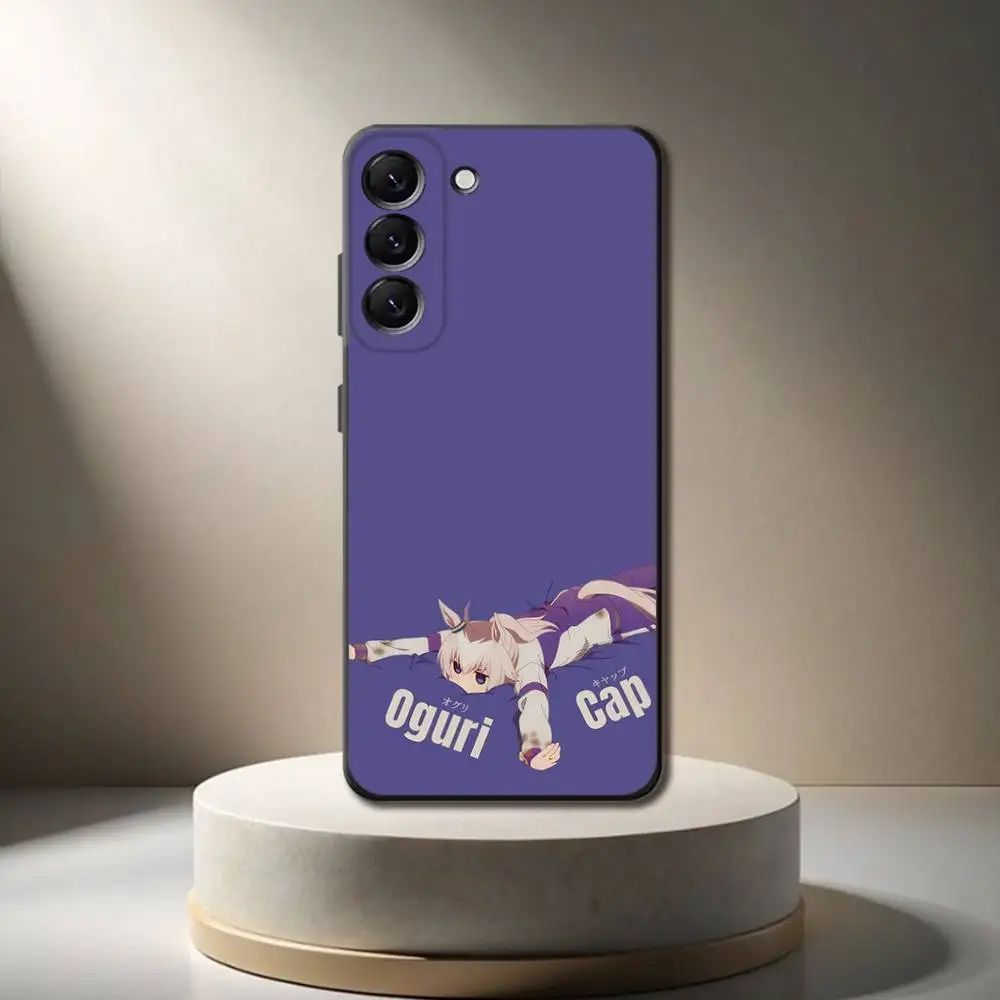 U-Uma Derby Oguri Cap Phone Case For Samsung Galaxy A 73,72,51,53,52,71,22,5G,Note,J7,8,9 Soft Black Cover