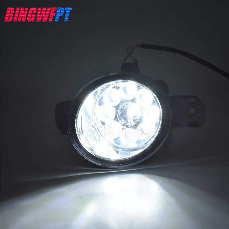 2PCS/LOT Car Styling LED Fog Lights For Nissan Altima 2006-2017 H11 12V Fog Head Lamp For Nissan Qashqai Dualis J10 2007-2013