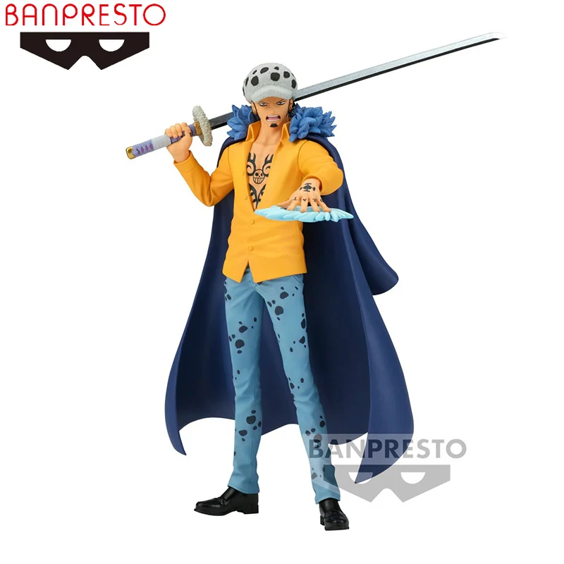 Original Bandai Dxf The Grandline Series Extra Trafalgar Law Anime Figure Action Model Collectible Toys Gift