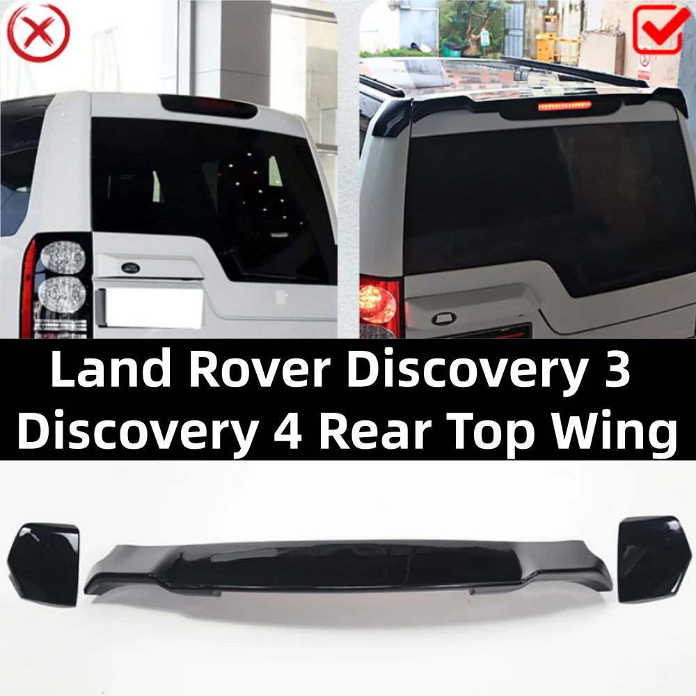 For Land Rover Discovery 3 2005-2009 Land Rover Discovery 4 2010-2016 Car Rear Bumper Top Wing Spoiler - view 6