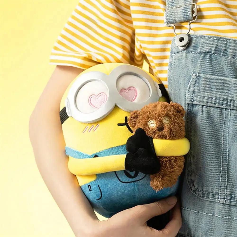 

Bob+Tim Series 8.66Inch/22cm Bob Hug Tim Bear Plush Toy Cute Soft Stuffed Doll Cartoon Gift for Kids Adults Christmas Birthday