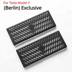 Für Tesla Modell y Berlin Edition Rücksitz Luftstrom Entlüftung auslass abdeckung hinten unter Sitz Klimaanlage Auslass Kühlergrill schutz