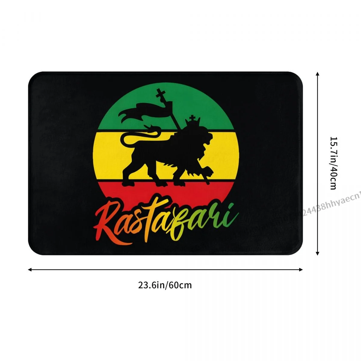 Bath Mat Rastafari Rasta Lion Of Judah Doormat Flannel Carpet Outdoor Rug Home Decoration