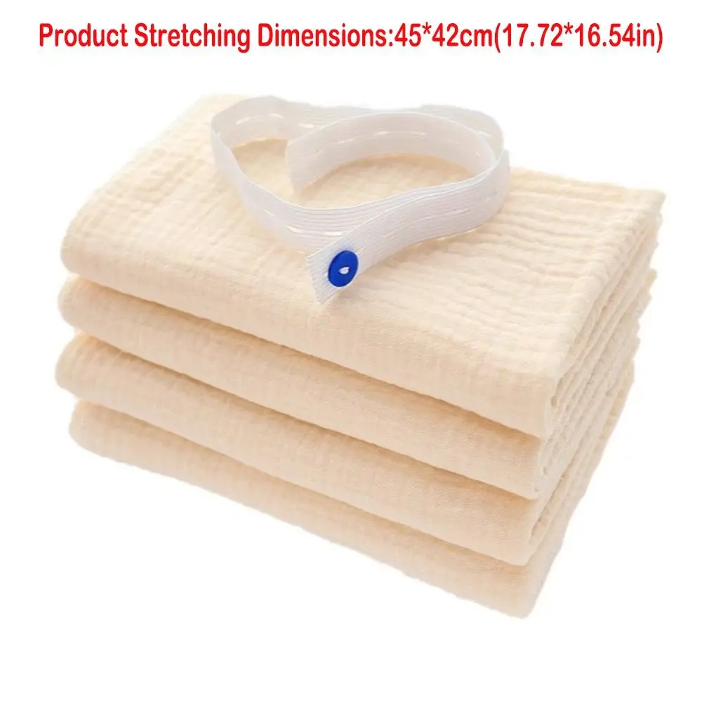 10 قطعة حفاضات قطنية ناعمة قابلة لإعادة الاستخدام ماصة الشاش القماش غطاء حفاضات قابل للغسل تنفس الحفاضات استخدام الرضع #6