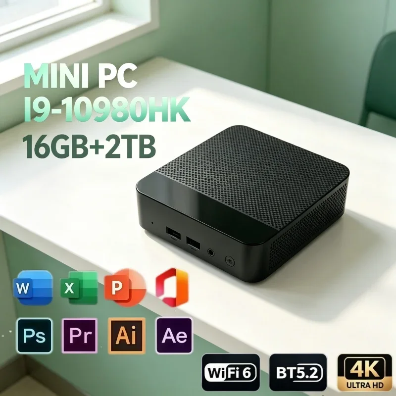 hot-sale-mini-pc-core-i9‑10980hk-win11-16gb-ram-2tb-ssd-4k-uhd-small-form-factor-pc-for-business-study-entertainment