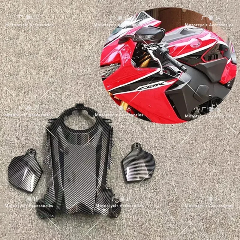 Fit For Honda CBR1000RR 2017-2019 Carbon Fiber Paint Tank Top Cover Side Frame Fairing Trim