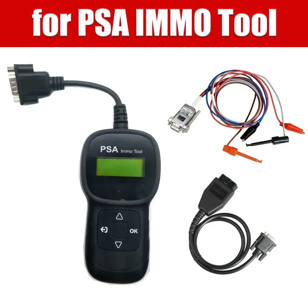 

New for PSA IMMO Tool Key Pin Code Reader Key Simulator Programming Emulator Program for Peugeot for Cit-roen 2001-2018 VS FNR