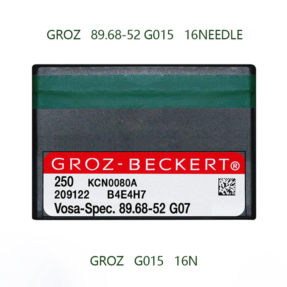 250PCS Sewing Machine Needle GROZ-BECKERT Vosa-Spec.89.75-64 G016 G06016 12 14 16 Needles Fit Computerized Flat Knitting Machine