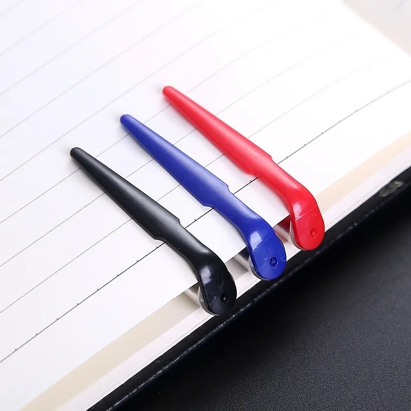Black/Blue/Red Signature Gel Refill Pen Refillable Suitable for Business Office School Use Student Business Signature Gel Pen