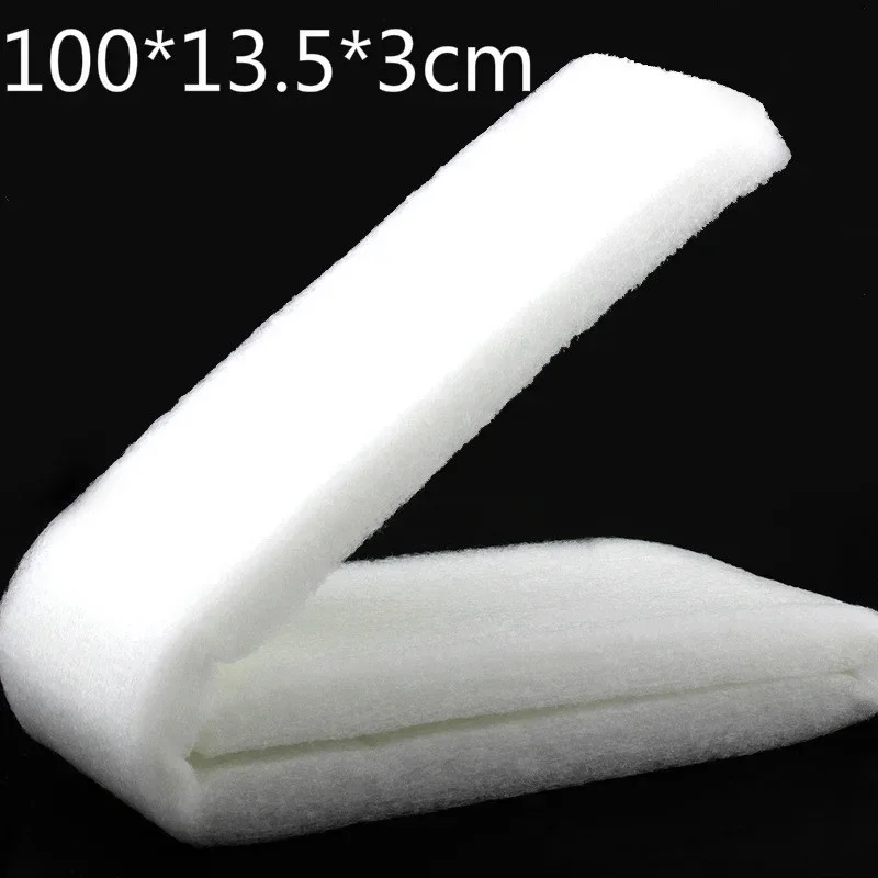 High Quality 100cm White Durable Biochemical Filter Cotton Sponge for Aquarium Fish Tank Biochemical Cotton Foam 1 Pcs