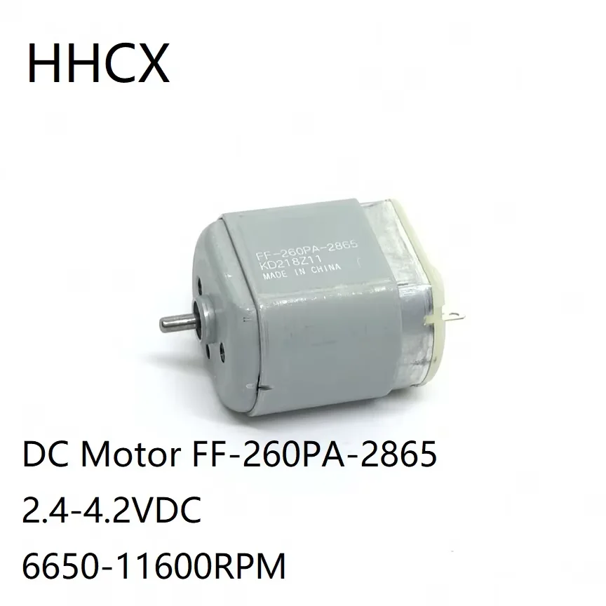 1 шт. двигатель постоянного тока FF-260PA-2865 2,4-4,2 В постоянного тока 11600 об/мин, новый двигатель 260 для электрической зубной щетки/электрической машинки для стрижки волос