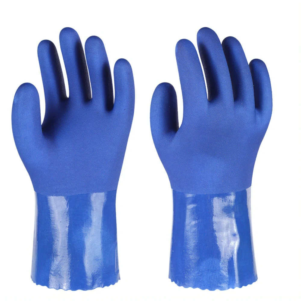 Durable Protective Gloves For Construction Mechanical Maintenance Gardening Heavy Duty Anti Slip Scrub Coating Workwear