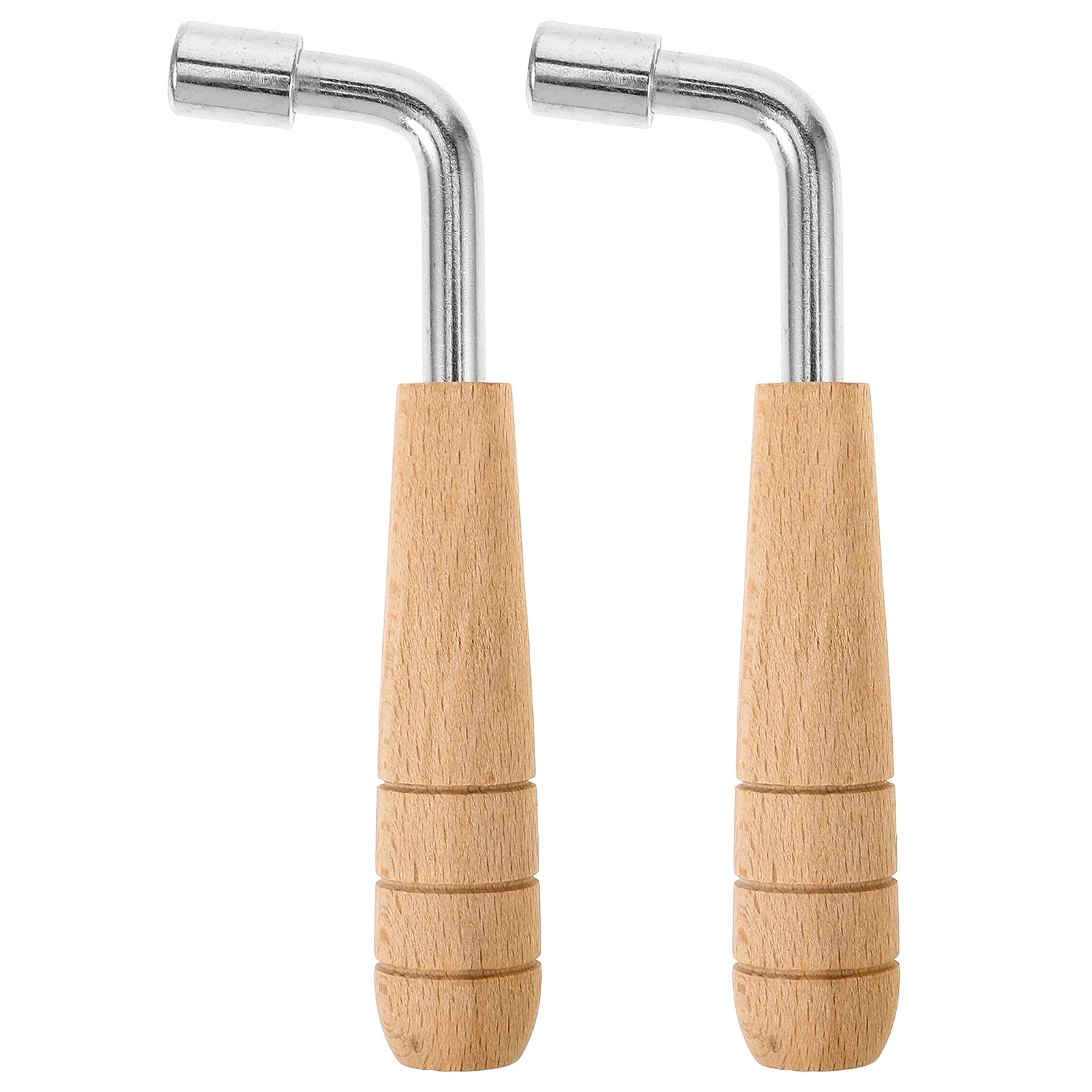 

2 Pcs Harp Wrench Tuning Tool for Lyre 35x115 Fits 7.0 String Instrument Maintenance Piano Tuning Wrench