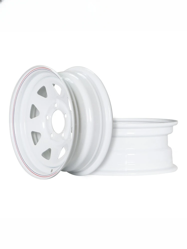 12-Inch trailer steel rim wheels, RV motorcycle yacht trailer modification accessories can be equipped with tires