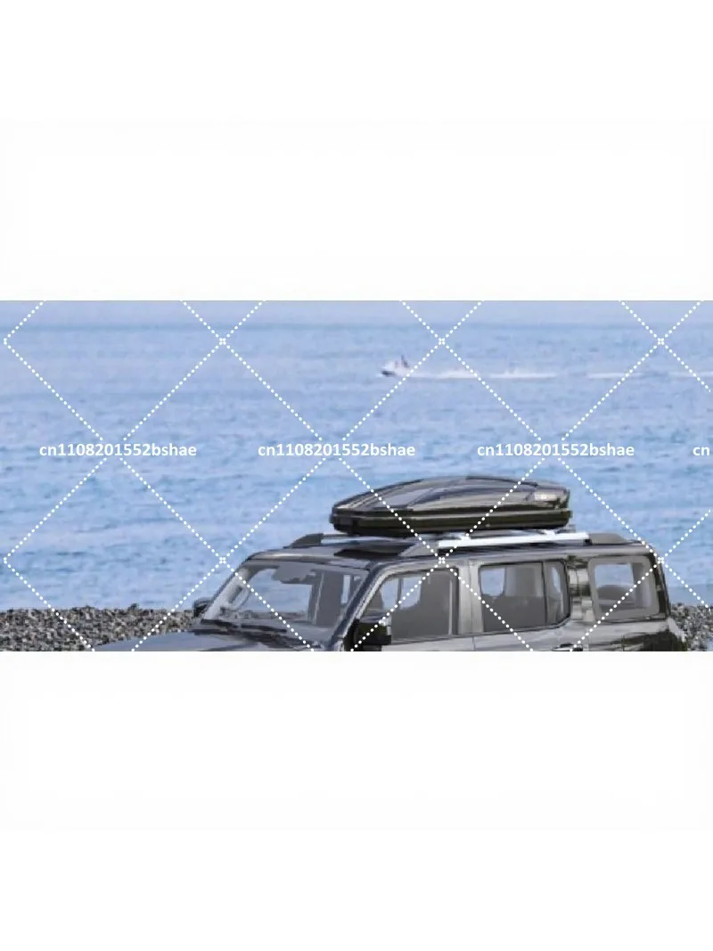 Roof luggage compartment, ultra-thin large capacity SUV, car mounted roof box, travel luggage rack, universal