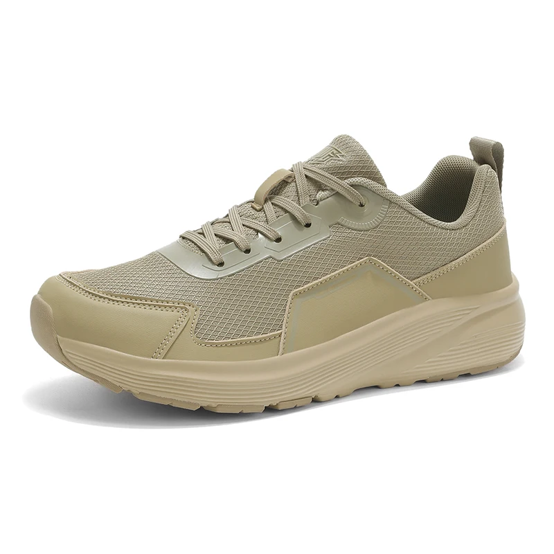 

Men's breathable mesh material soft sole sports shoes, running shoes, casual shoes, anti-slip, suitable for outdoor activities.