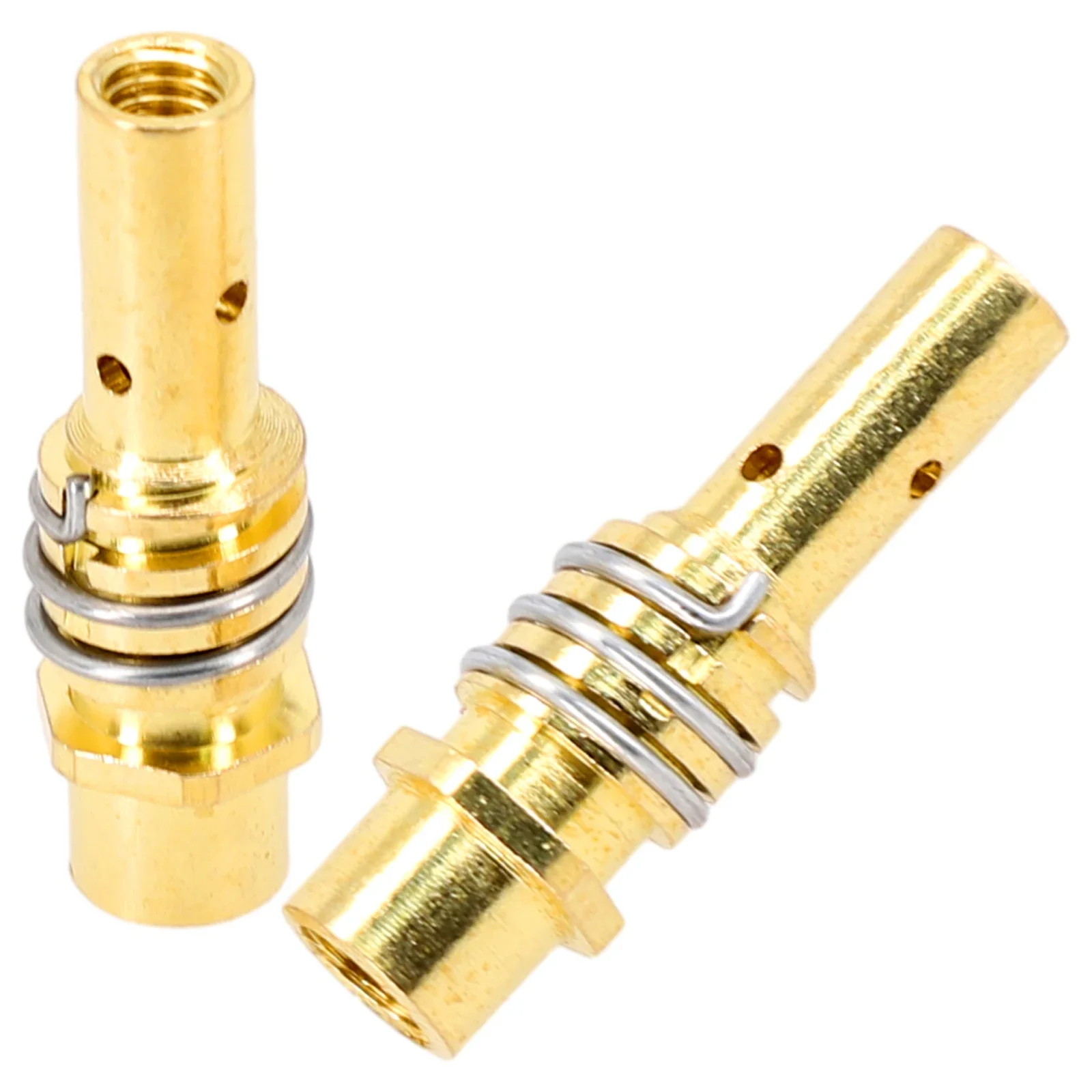 Per torcia di saldatura MIG/MAG Punta di contatto Supporto per ugello del gas Accessori per saldatura Buona compatibilità Riduce la conducibilità del rame
