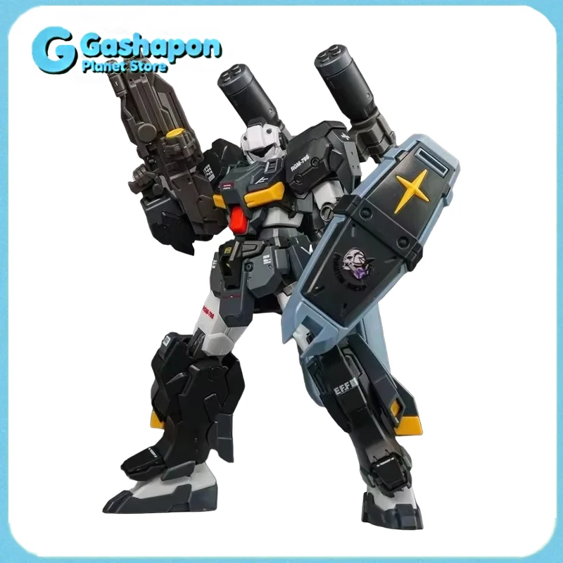 

Zhanmo HG 1/144 G-Line Black Armor Standard RX-81 ST Plastic Model Kit with Display Stand Collectible for Adult Collectors