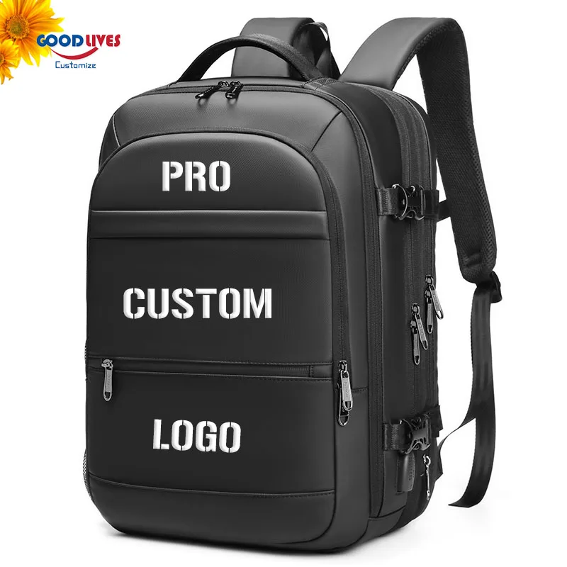 2022 New Business Trip Office Backpack Top-End Causal Waterproof Laptop Rucksack Bags for Men Pro Custom Logo