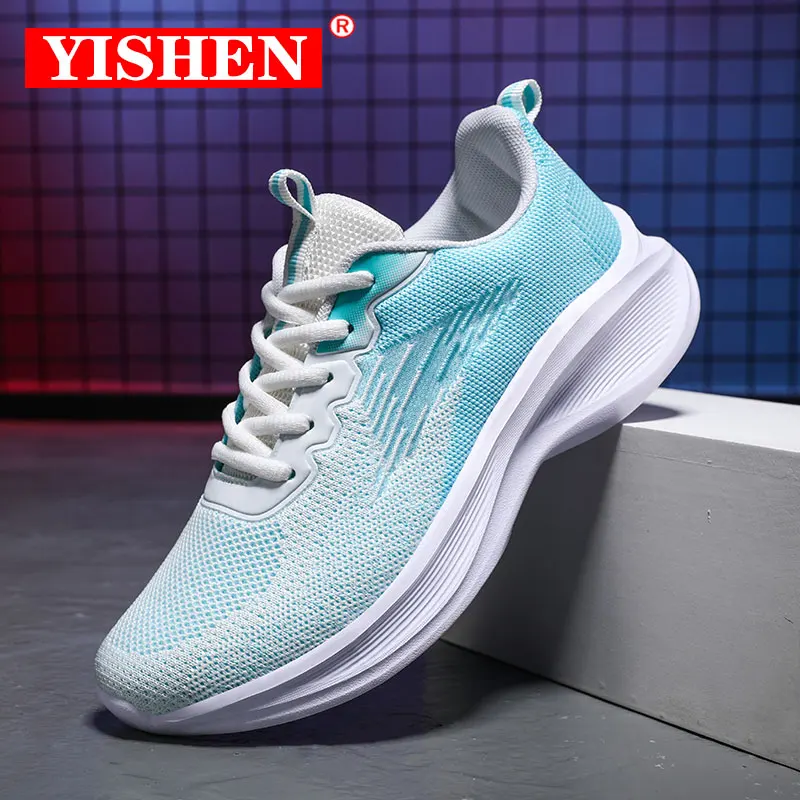 

YISHEN Women Running Shoes Breathable Outdoor Sports Shoes Lightweight Sneakers For Women Walking Jogging Zapatillas De Mujer