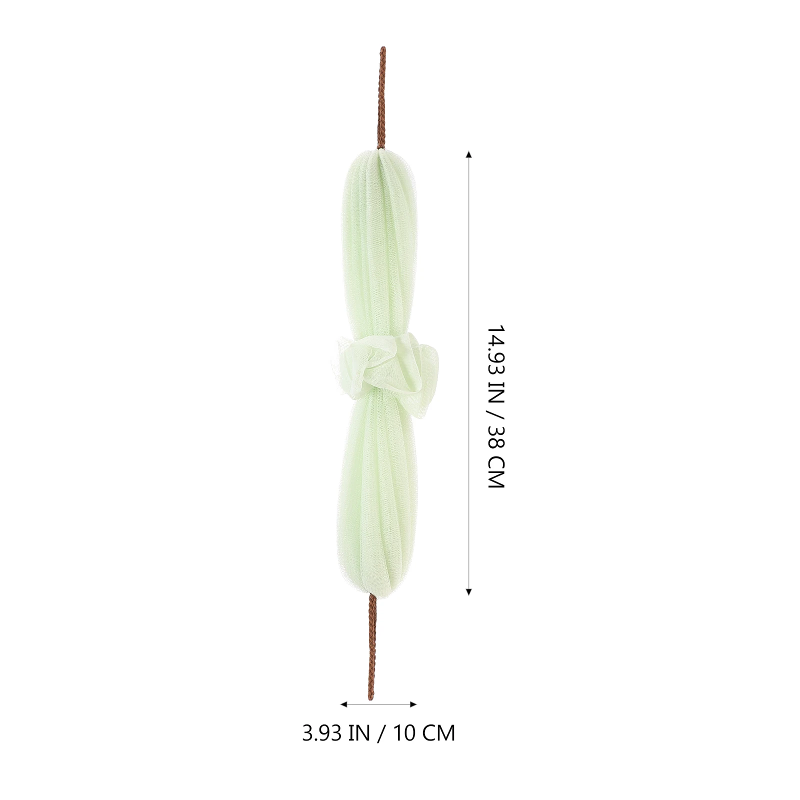 

2pcs Long Bath Flowers Exfoliating Scrubbers Back Cleaning Towels Durable Practical For Home Dormitory Use Easy Clean Lanyard
