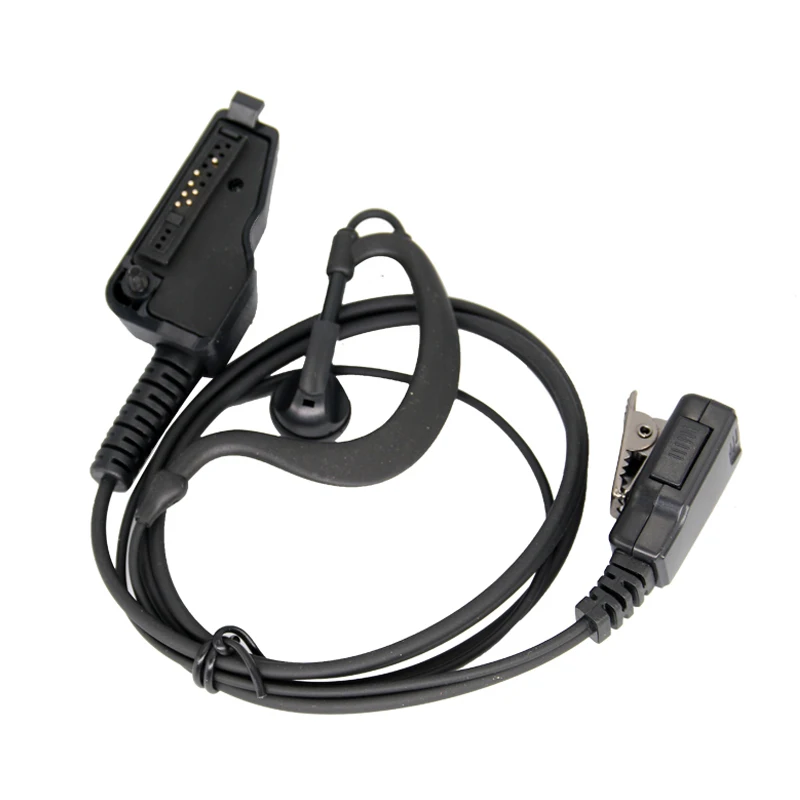 XIERDE For Kenwood Radios NX-200 NX-300 NX-210G NX-410 TKD3188 NX-3200 NX-3300 NX-5200 NX-5300 NX-5400 TK-385 Earphone Headset