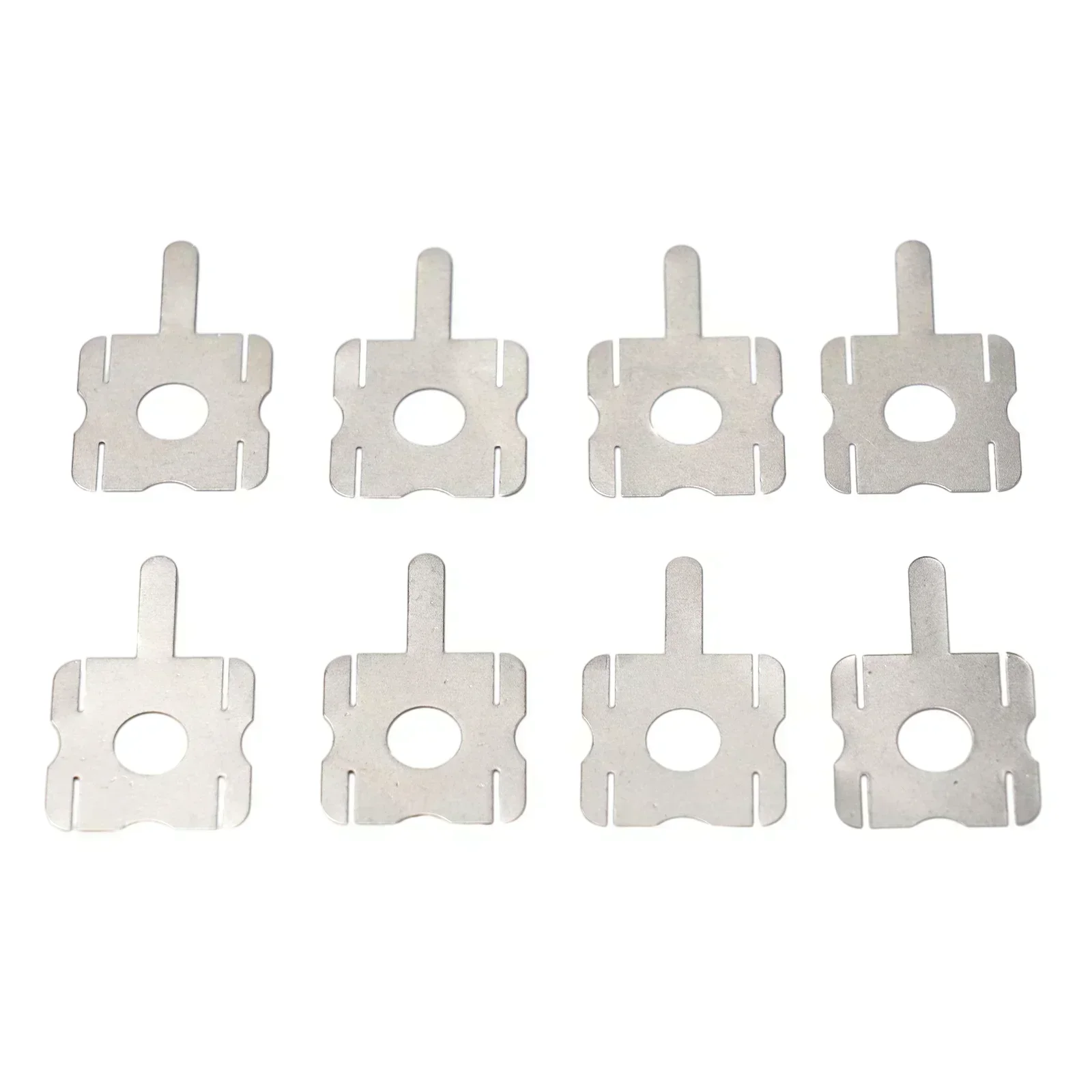50Pcs Lithium Battery Pack Replace Spot Welding Nickel Sheet 4S=18650 U-Shaped Strap Sheets For Computer Battery Soldering Tools