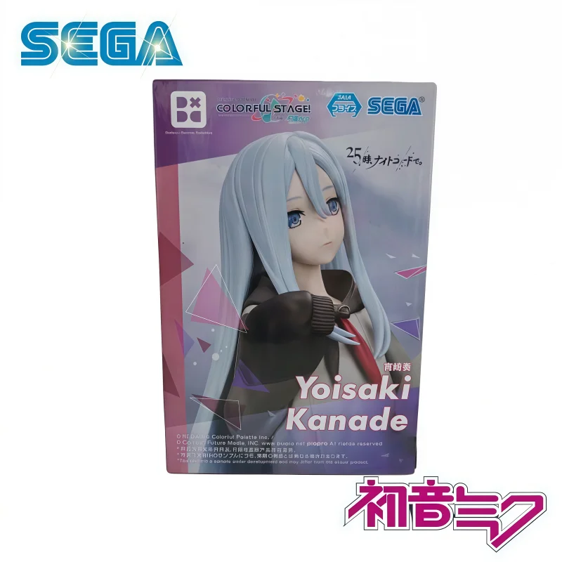 在庫あり-100-オリジナル-sega-初音ミク-yoizaki-kanade-アクションフィギュアモデル人形新品-boexd-アニメキャラクターガレージおもちゃ