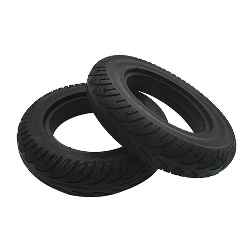 Imagen 2 del producto Neumáticos de rueda sin cámara 10x2,50, inflado de neumáticos sólidos 10x2.125 para accesorios de patinete eléctrico de 10 pulgadas, neumáticos 10x3,00