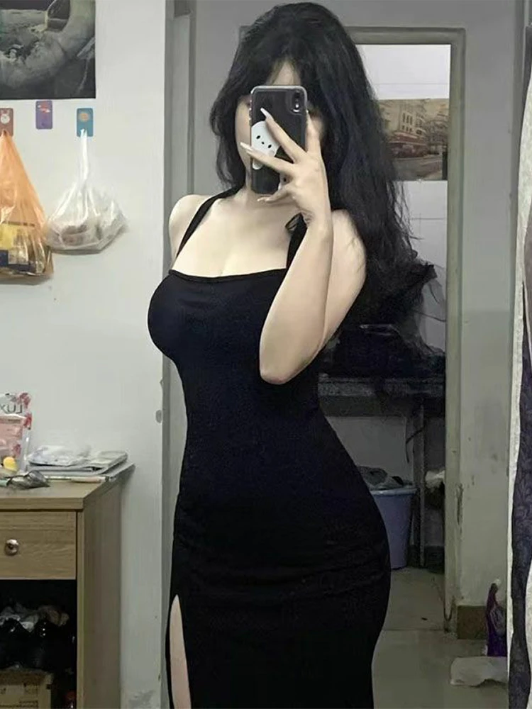 Vestidos sem mangas das mulheres para a mulher festa de casamento primavera boêmio vestido bloqueando fofo em camadas mori menina fairycore piquenique picante