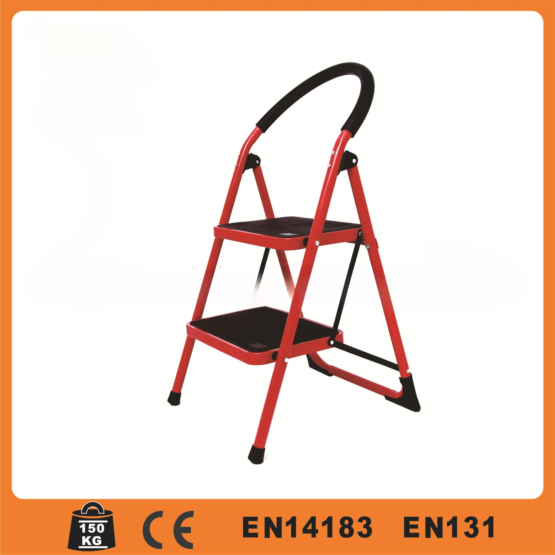 

Circular handrail ladder/Household folding ladder/Household ladder/Iron ladder/Herringbone household ladder