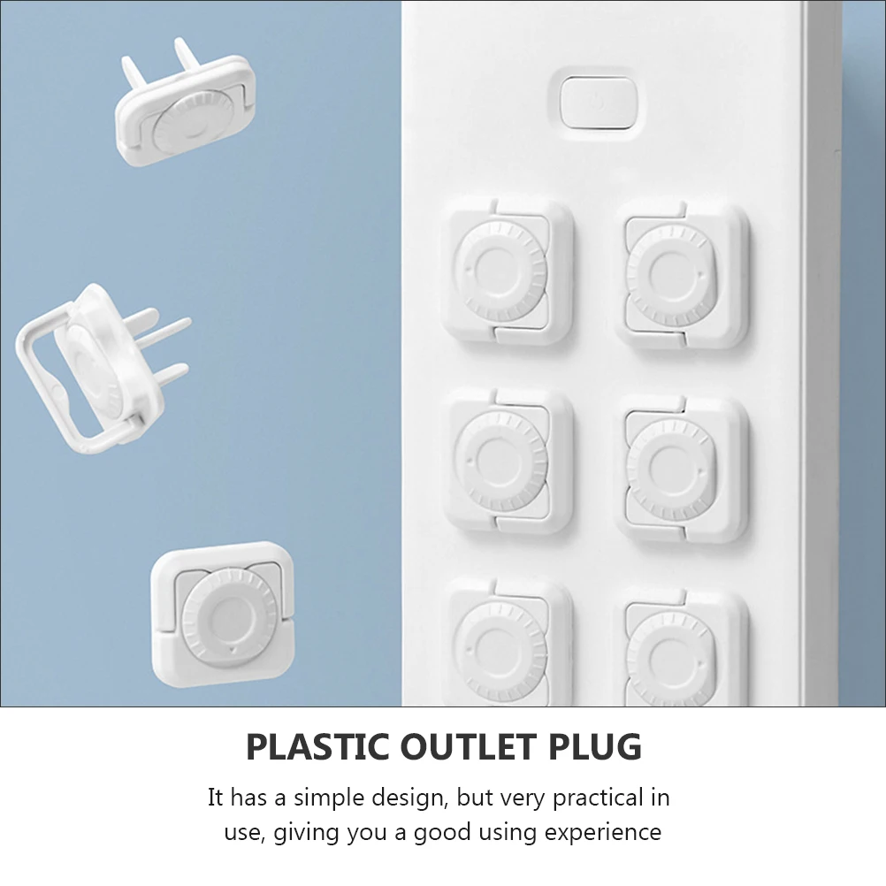 

12 Pcs Socket Protection Cover Child Safety Plug Covers Proof Outlet Electric Protectors