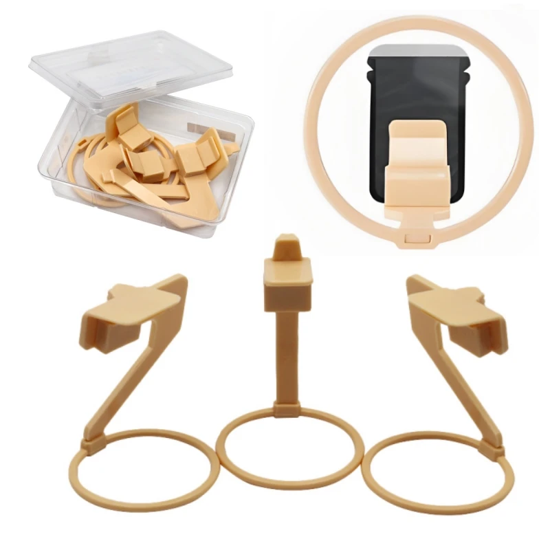 

3Pcs/Set Dental X-Ray Sensor Positioner Holder Plastic Digital Film Locator Phosphor Image Plate Clamp Dentist Tool