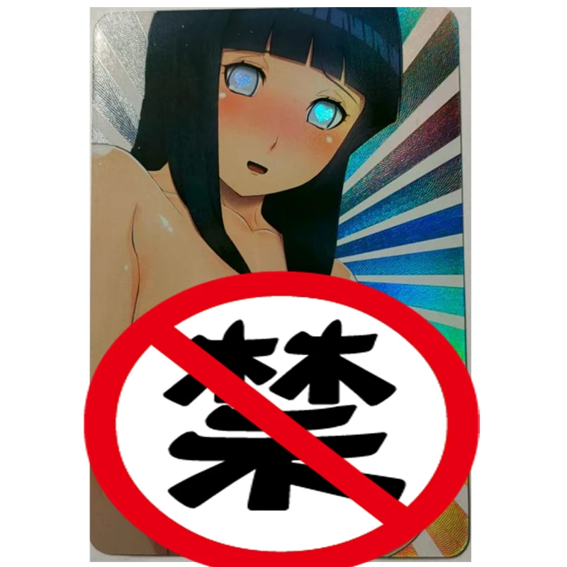 

1 шт./компл. DIY скрытая аниме-карта Наруто Хината серии ACG сексуальная телесная карта игрушка подарок игра домашние аниме комиксы коллекционные карты