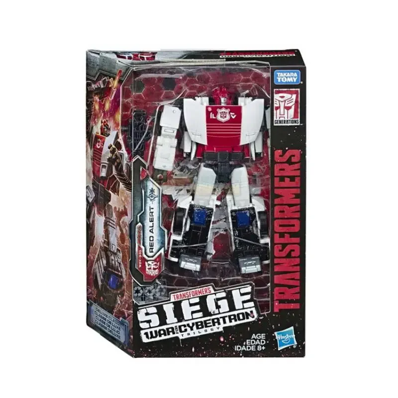 Hasbro Transformers Siege Series War for Cybertron WFC-S35 Red Alert 12Cm Deluxe Class oryginalna figurka prezent zabawka zbieraj