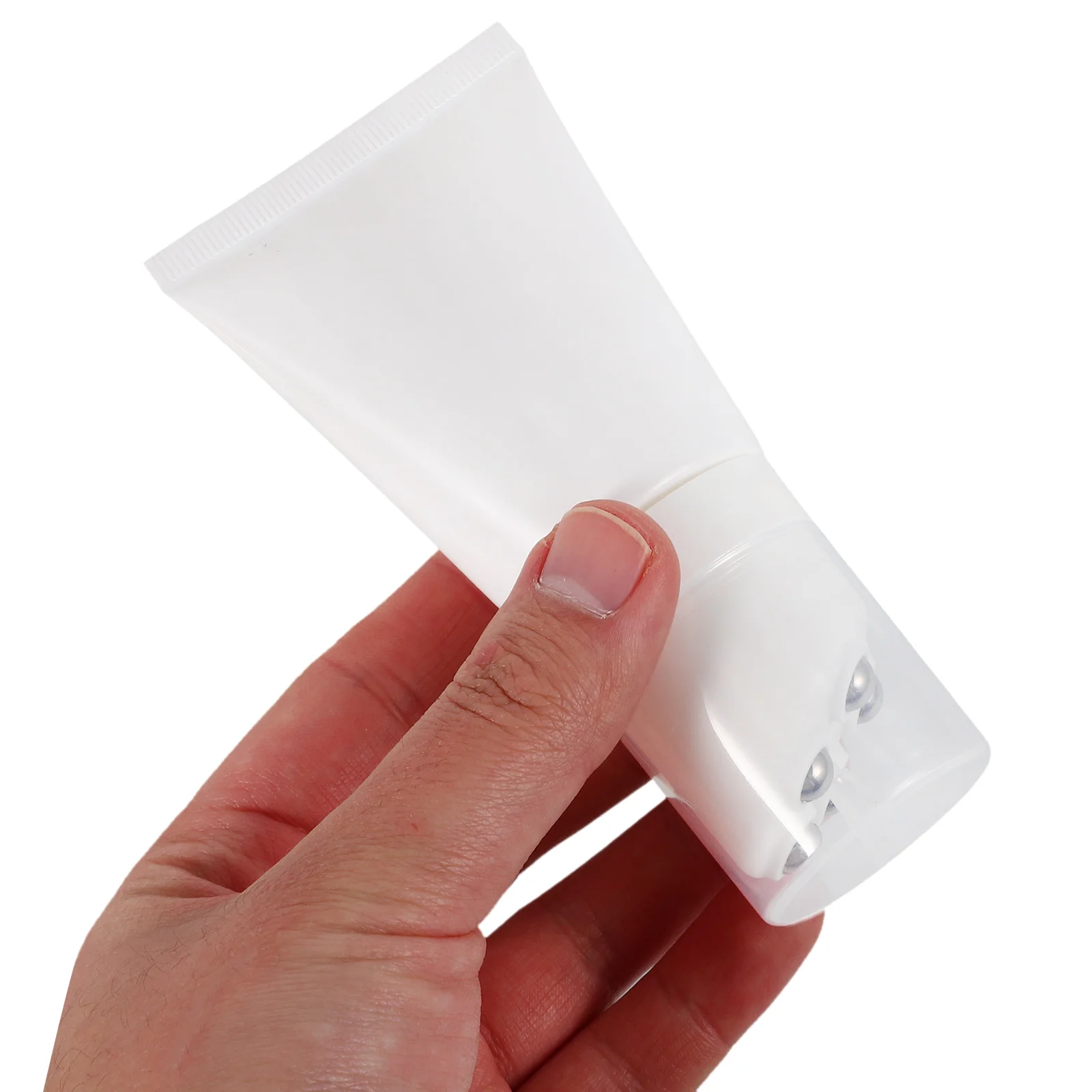 리필 가능 누출 방지 롤러 볼 병 슬리밍 크림 페이셜 마사지 여행용 휴대용 스킨케어 디스펜서