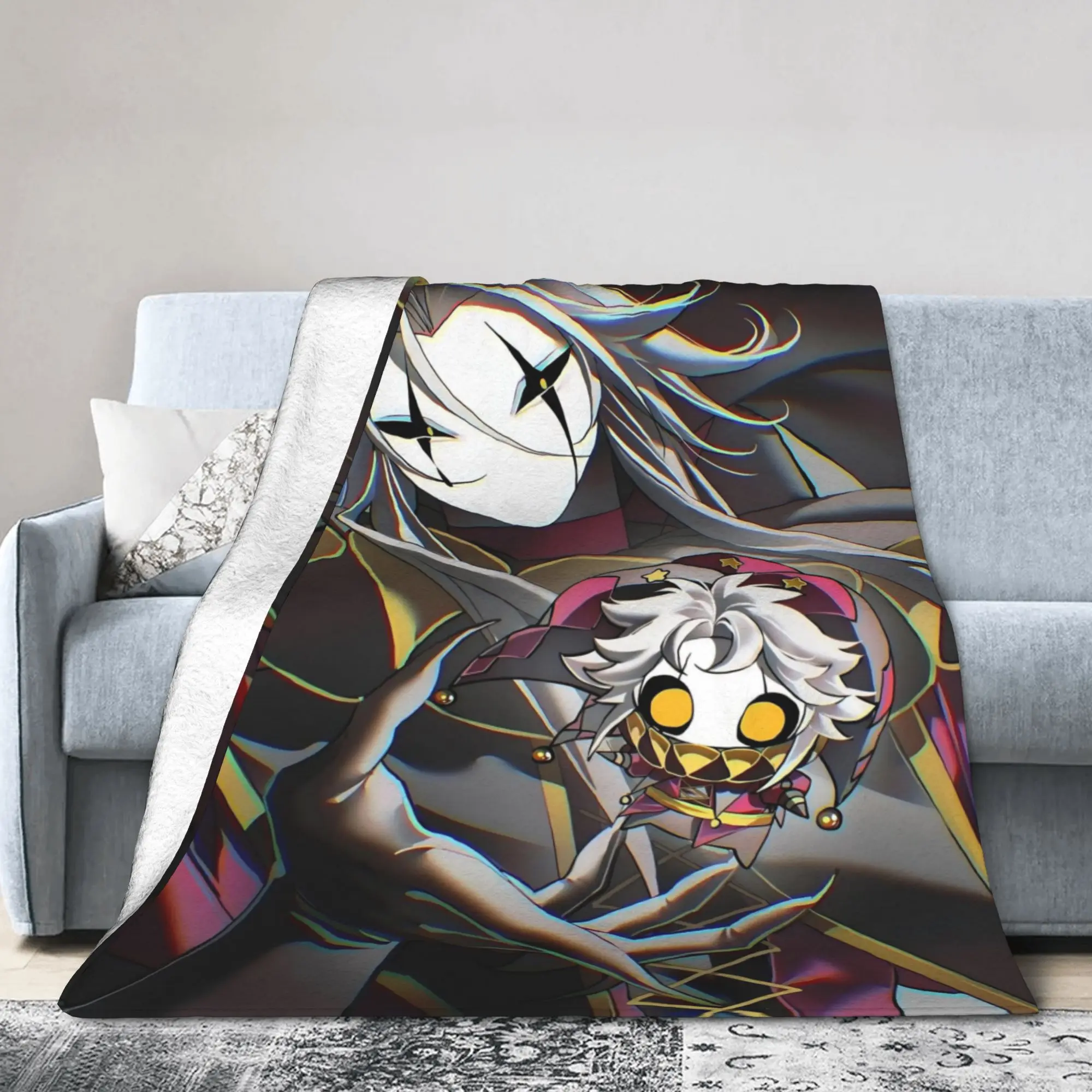 Cozy Pierrots The Freak Circus Blanket Accessories Home Decorative  Throws And Blankets Ultra-Soft Fleece for Travel