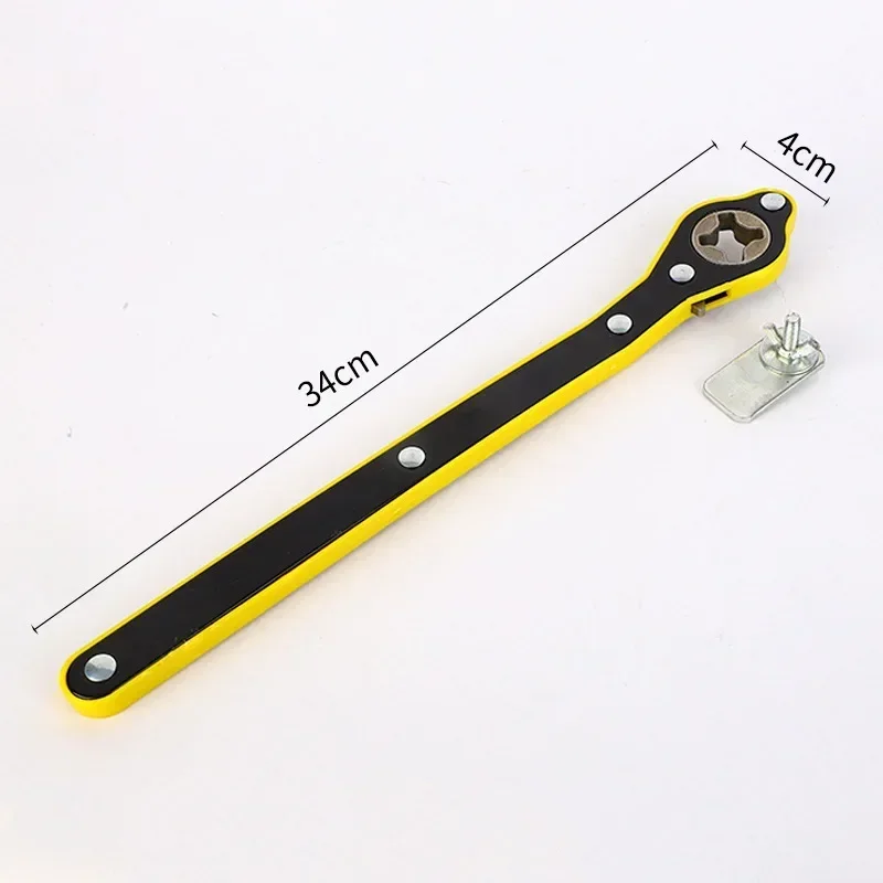 Car Jack Labor-saving Ratchet Wrench Efficient Tire Changing Vehicle Tool Hand-cranked Car Scissor Jack for SUV Auto Accessories view 6
