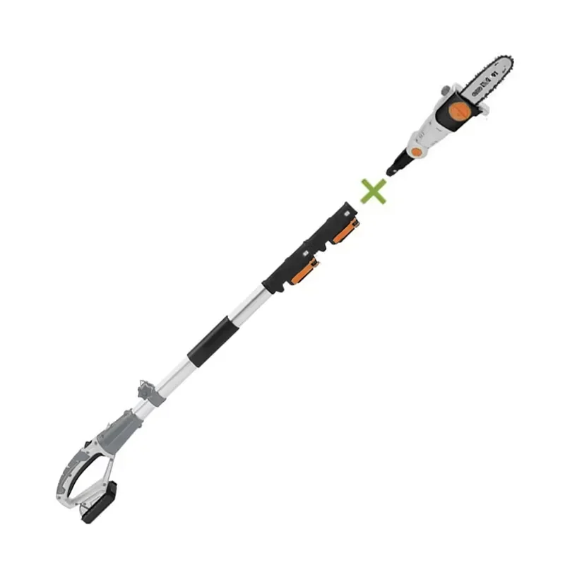 4 in 1 Garden Power Tool Set Cordless Pole Saws for Tree Trimming 18V Battery Multi Function Tool Pole Saw