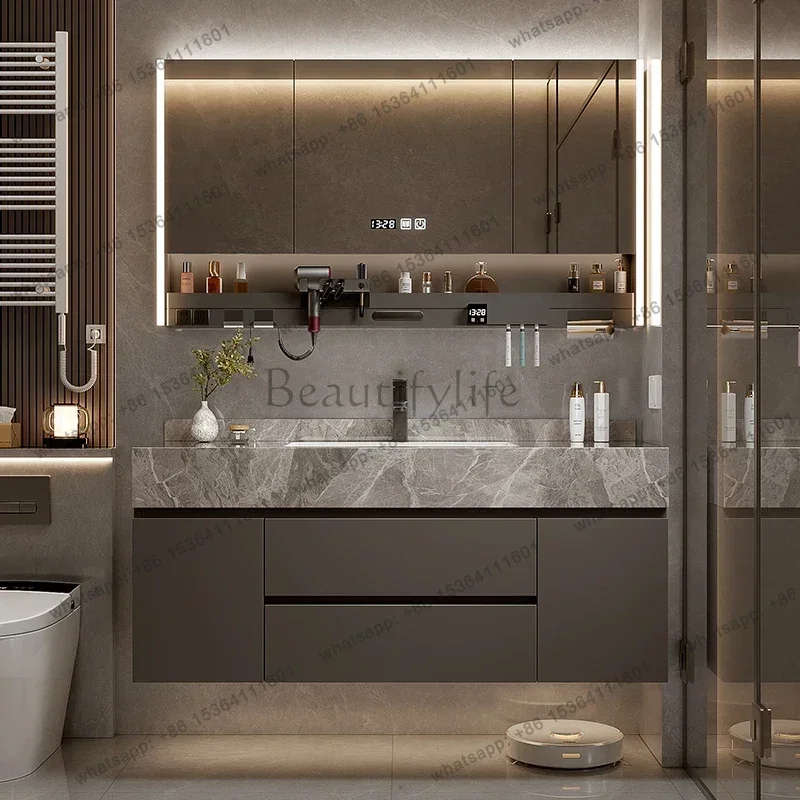 FG17Modern Luxury Bathroom Cabinet Space Saver Drawers Paper Display Partitions Cupboard Organizer Archivadores Trendy Furniture