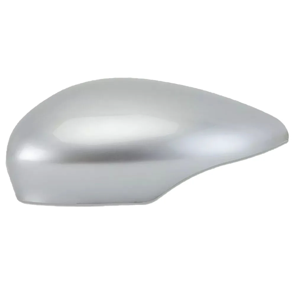 1pcs ABS Left Silver Door Wing Mirror Cover Cap Casing For Ford Fiesta MK7 2008-2017 Parts  Accessories